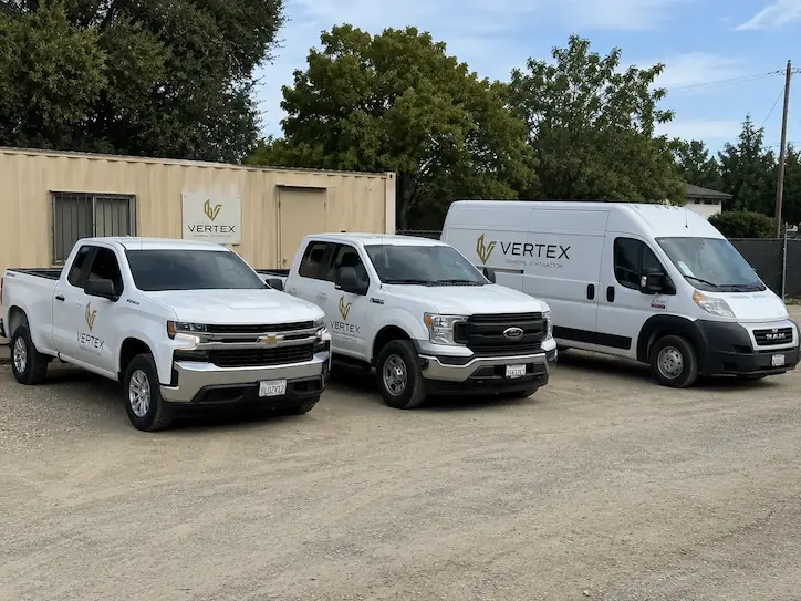 Vertex General Contractor skilled workers home building Sacramento